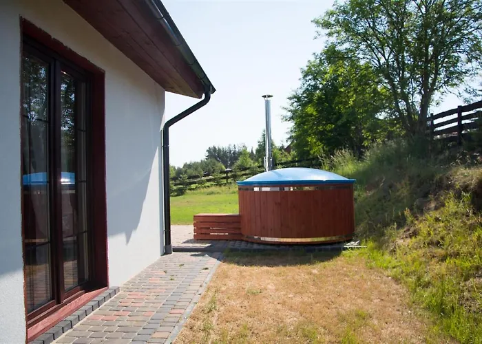 4 Pory Kaszub - Z Bania I Sauna بيت خشبي *